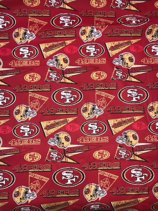 Best 49er Fan blanket!