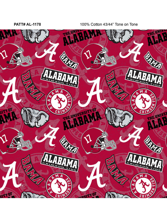 Alabama Roll Tide Reversible Blanket