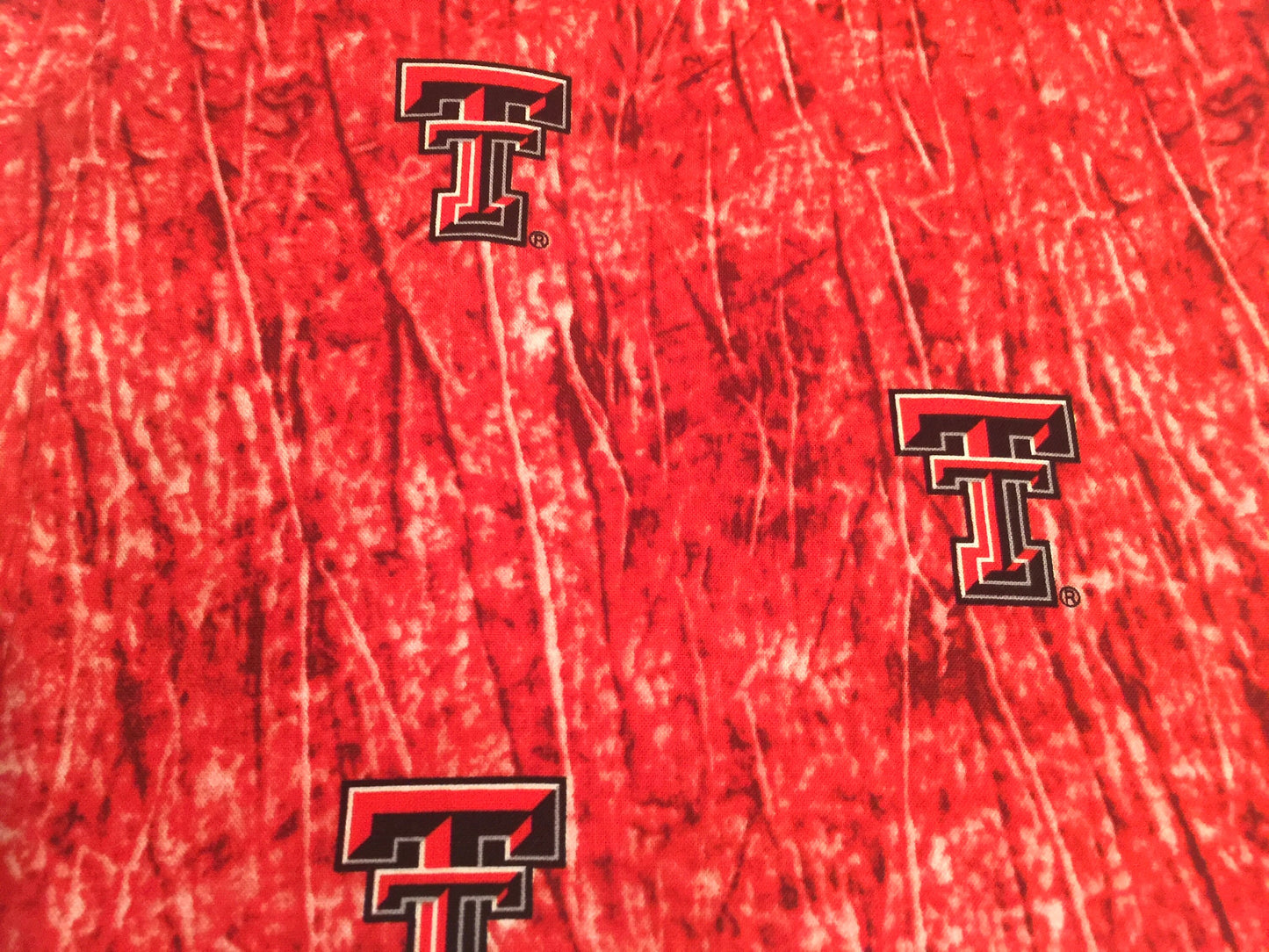 Texas Tech Red Raider reversible designer lap quilt and blanket