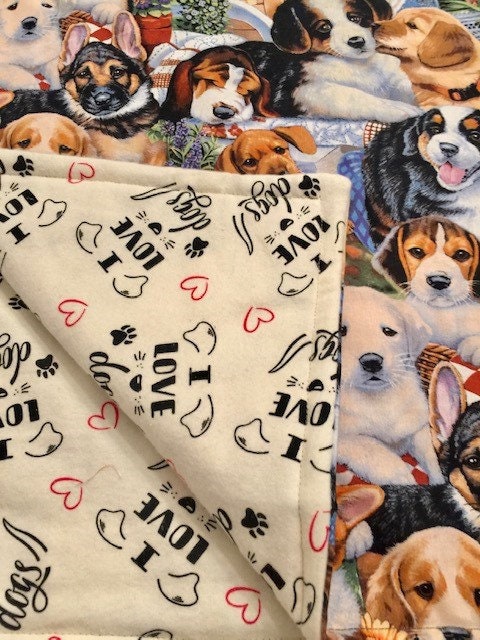 Best Dog Lovers reversible blanket! Every popular breed!