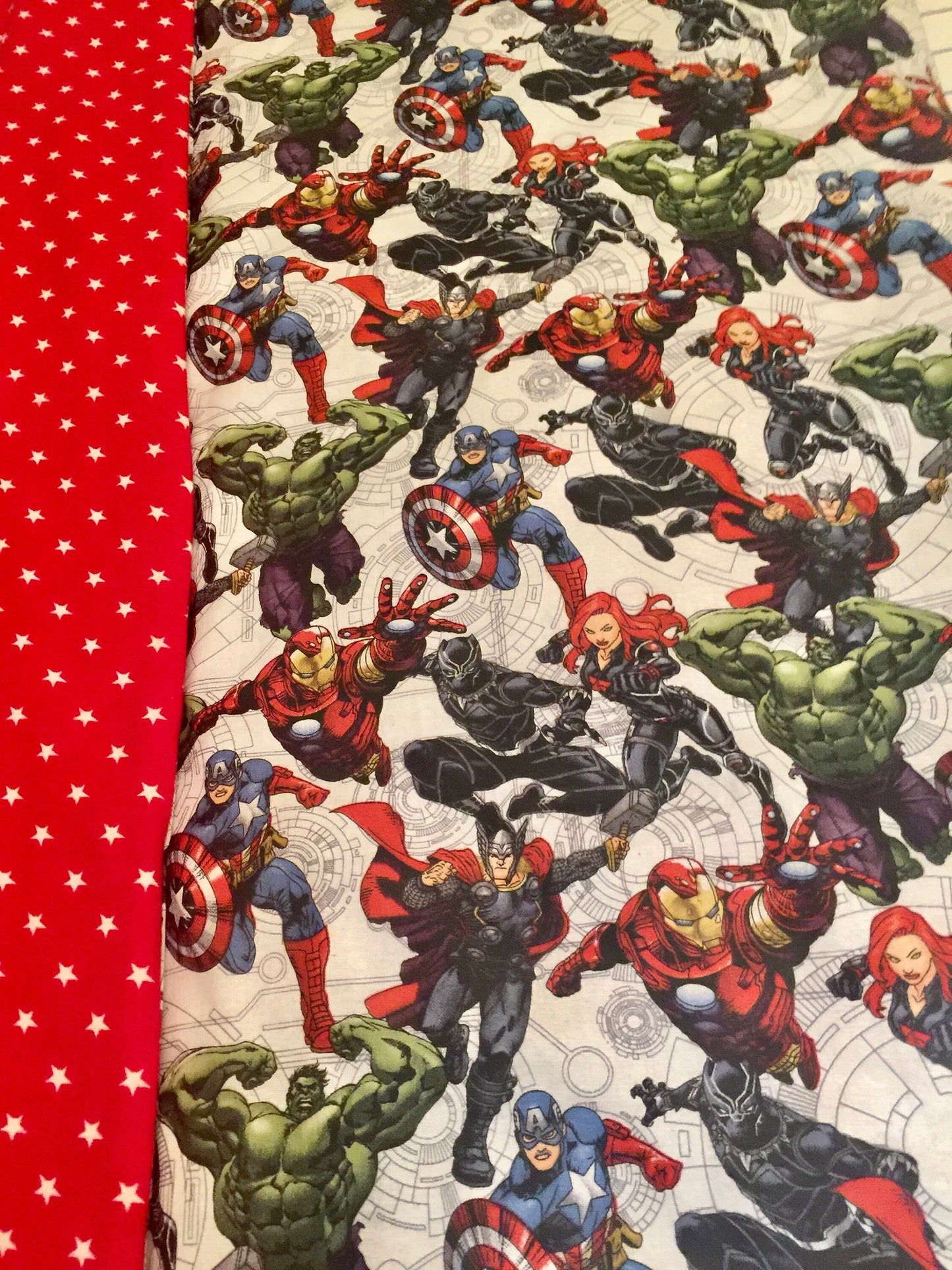 Ultimate Avengers Reversible lap blanket
