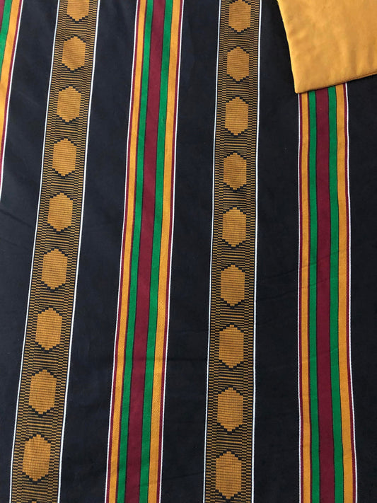 Handmade African Lap Quilt/Throw