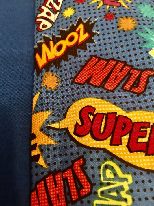 Perfect comics lover blanket and gift!