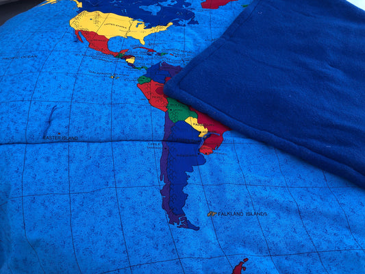 Beautiful World Map QUILLOW