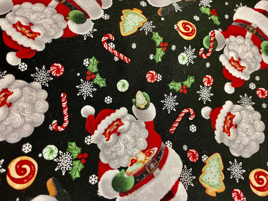 Adorable Santa and cookies Blanket!