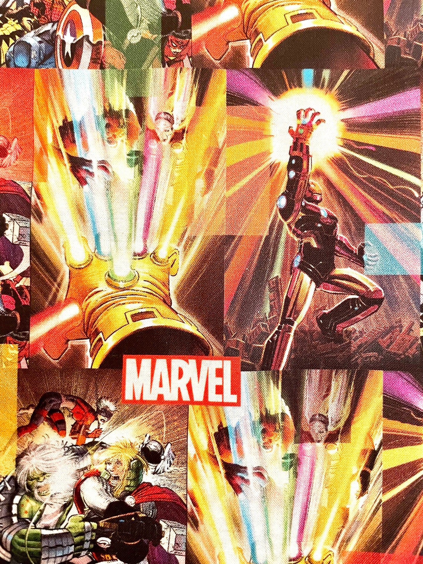 Very cool Marvel comics Avenger reversible blanket