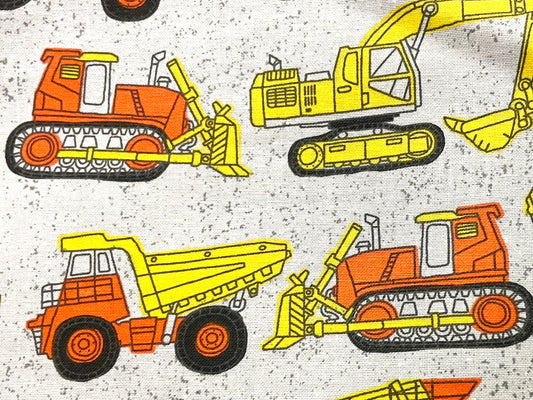 Great boys custom made construction blanket!