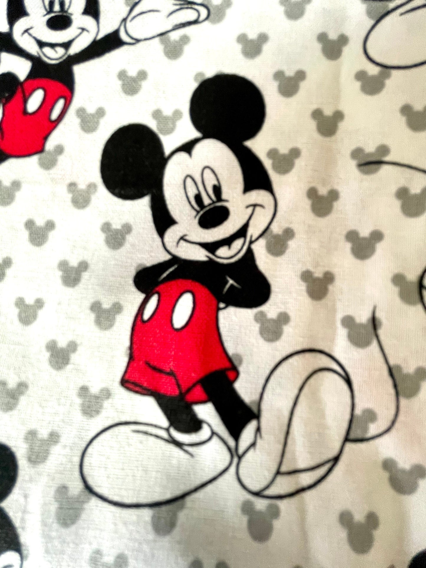 The most adorable Mickey Mouse blanket ever!