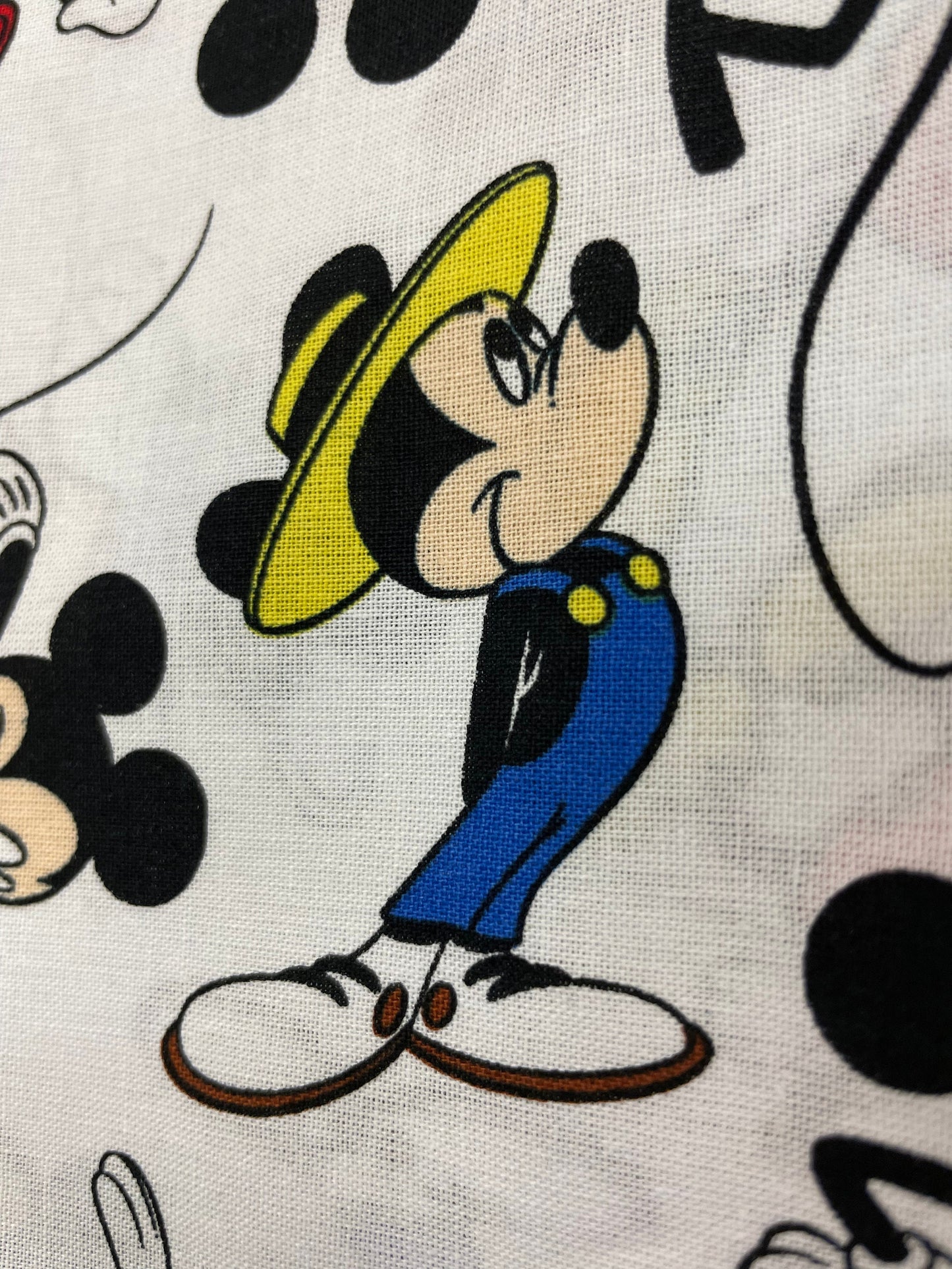 Beautiful Mickey Mouse reversible blanket