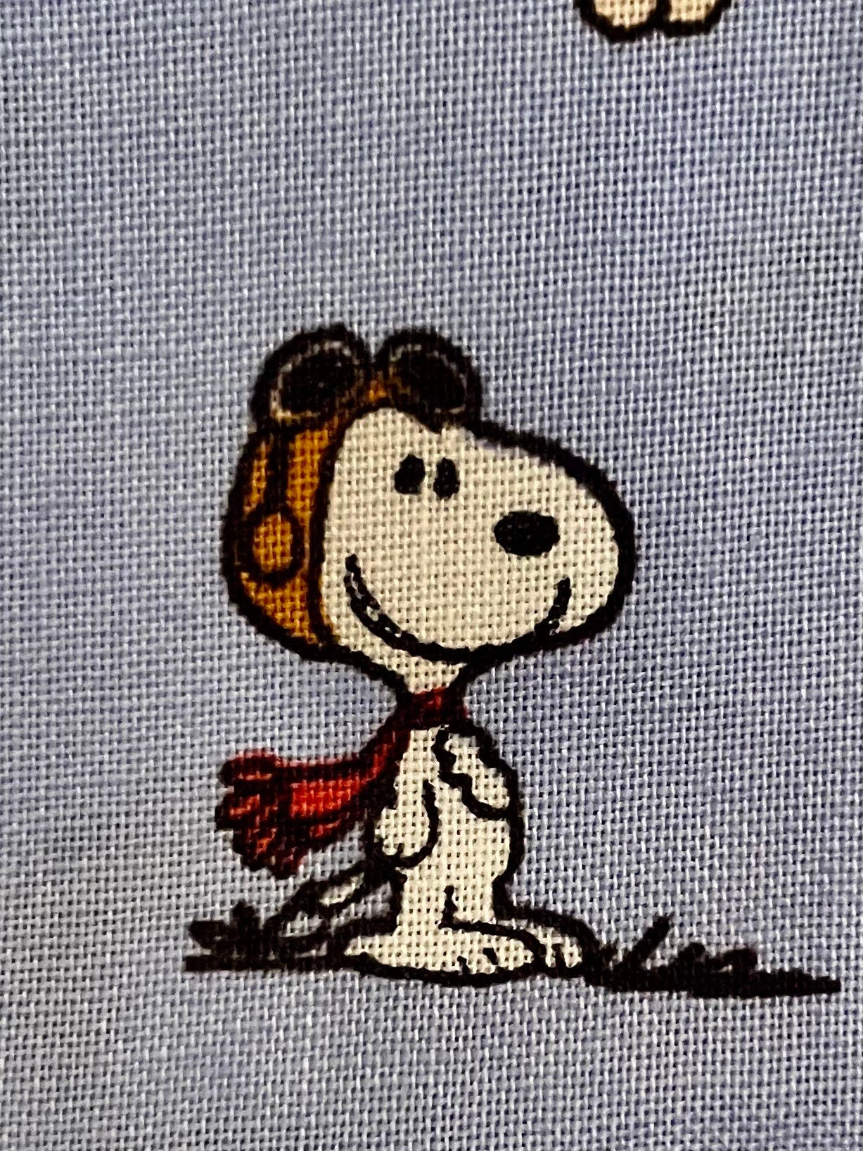 Cutest Snoopy Red Baron blanket ever!