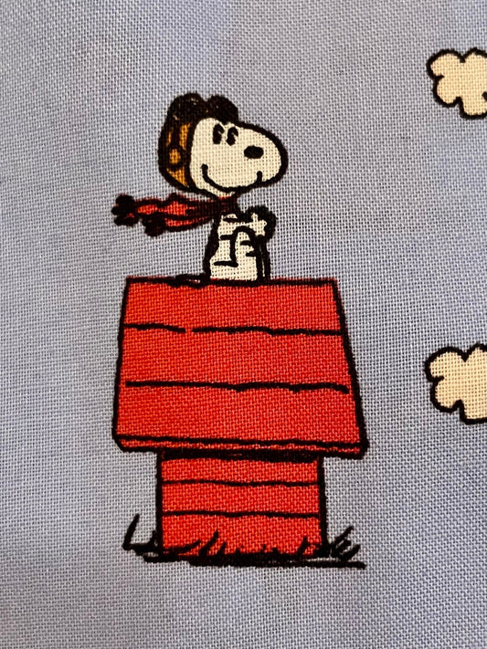Cutest Snoopy Red Baron blanket ever!