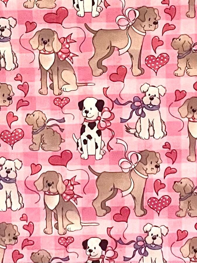 Cutest Valentine’s dog lover reversible blanket ever!
