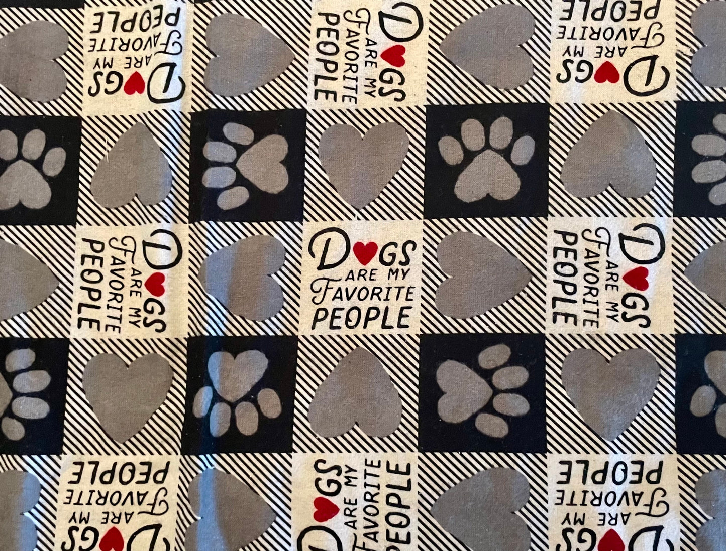 Dogs are my favorite people reversible blanket and gift