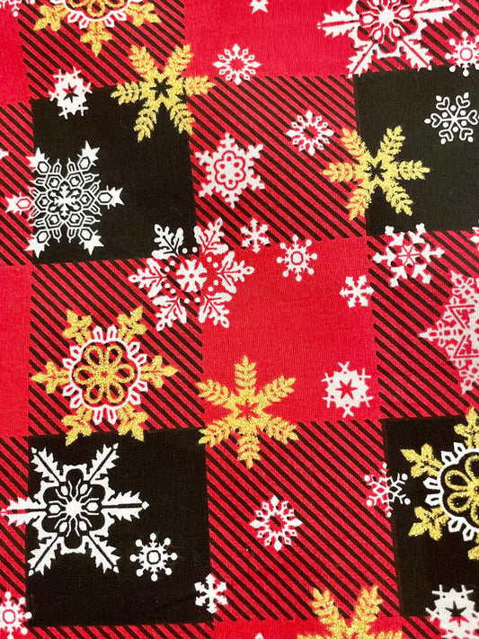Elegant Christmas reversible blanket and decor