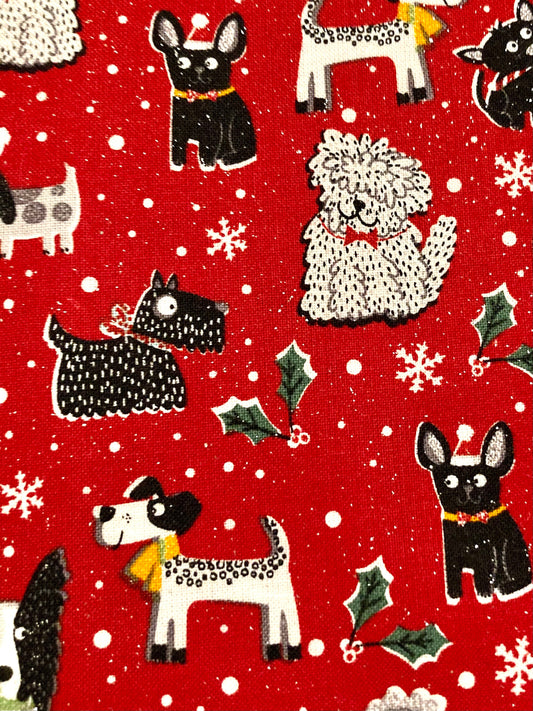 Cutest Dog Lover Christmas reversible blanket!