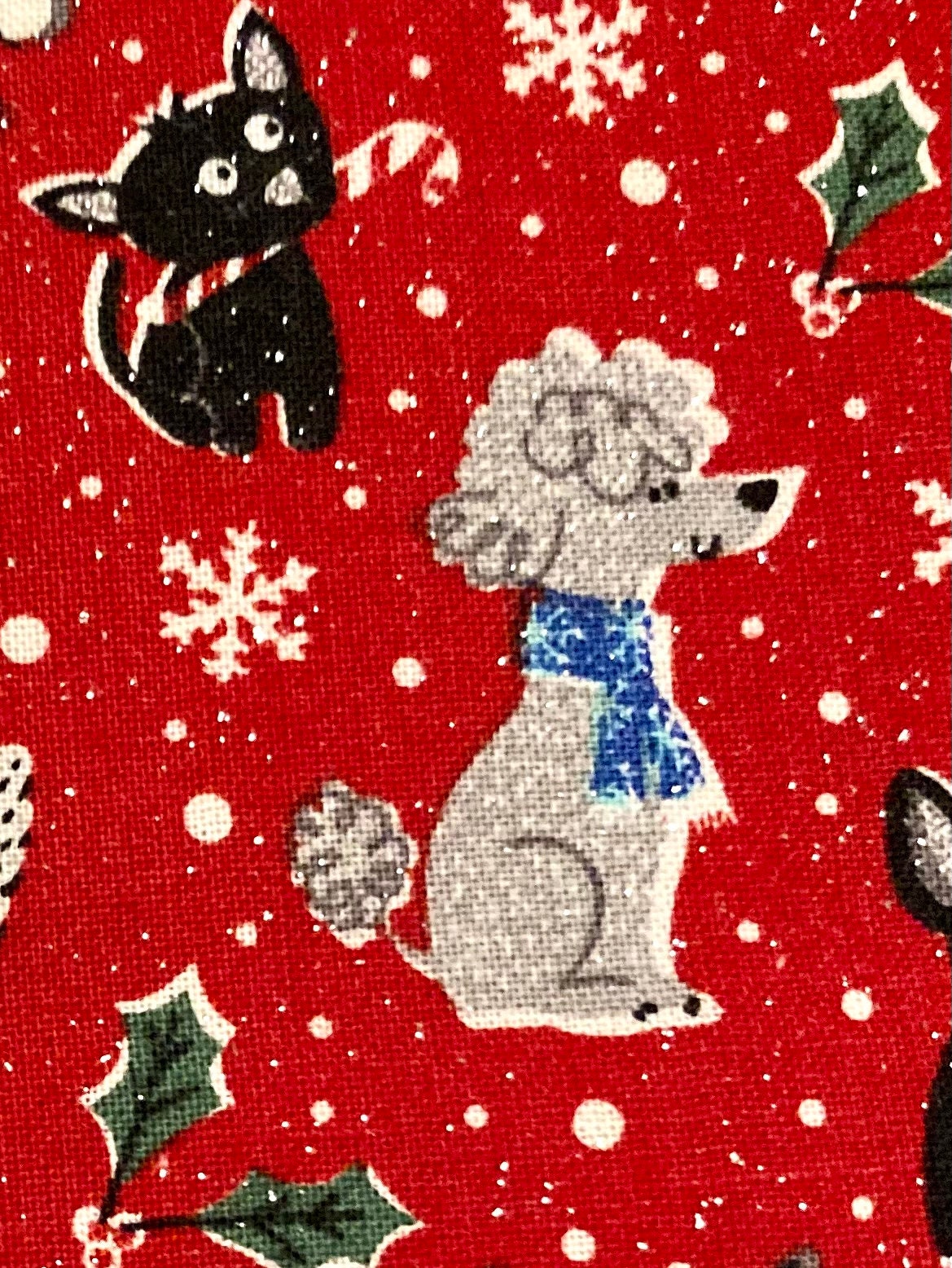 Cutest Dog Lover Christmas reversible blanket!