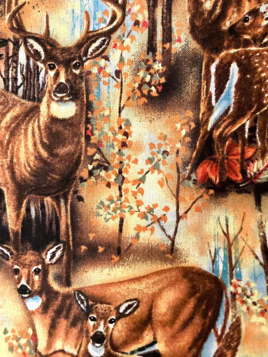 Beautiful Hunting reversible blanket