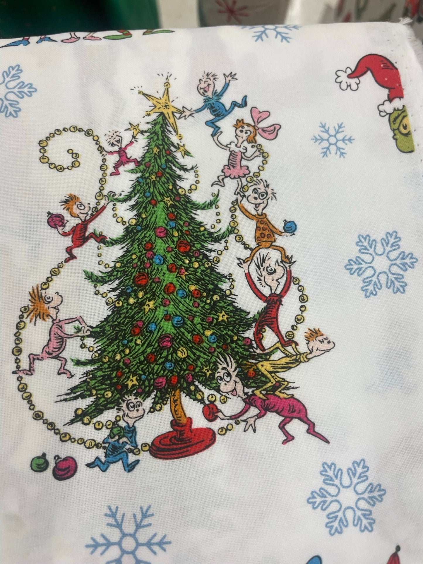 Best Dr Seuss Christmas Grinch, Whoville blanket ever!
